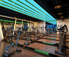 健身房 室内设计 场景