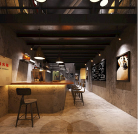 售楼部吧台设计