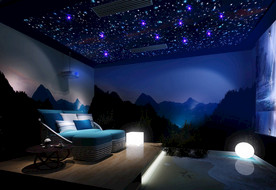 美容会所内部场景