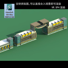 写字商业楼 商业群 现代商业