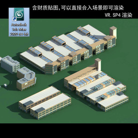 写字商业楼 商业群 现代商业