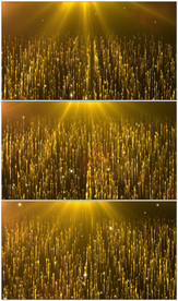 金色粒子婚宴歌舞LED视频07