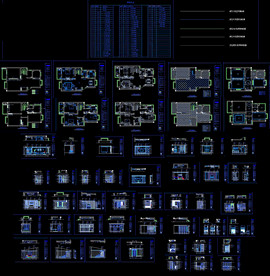 家居装饰设计CAD图