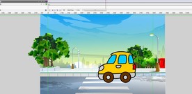 车子行驶经过斑马线6秒