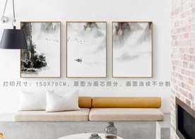 新中式山水画 山水装饰画