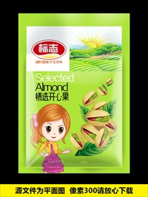 开心果 平面展开图