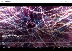 电光火花闪电视频动态背景特效素