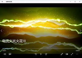 电光火花闪电视频动态背景特效素