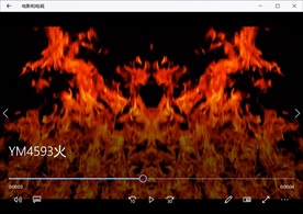 燃烧火焰动态背景特效素材