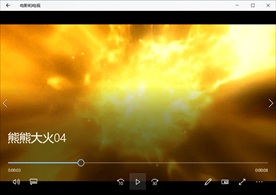 燃烧火焰动态背景特效素材