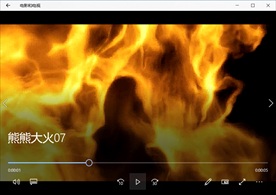 燃烧火焰动态背景特效素材