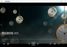 怀旧时间动态背景特效素材