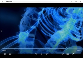 人体骨骼动态背景特效素材