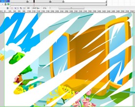 窗外花朵擦拭遮罩动漫5秒