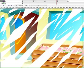 商店外的桃子擦拭遮罩动漫5秒
