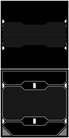 蓝色科技背景数字未来元素视频