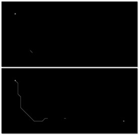 蓝色科技背景数字未来元素视频