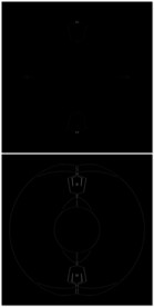 蓝色科技背景数字未来元素视频