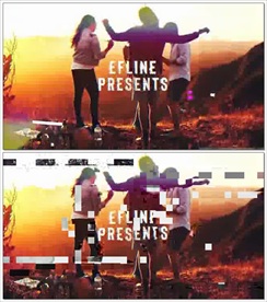 AE旅游照片多图轻快切换视频