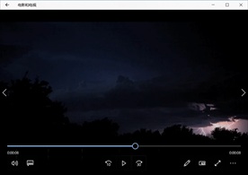 雷雨闪电乌云夜晚