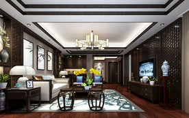中式客厅设计