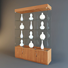 工艺品展架模型