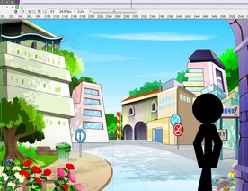 嚣张的火柴人走过来6秒