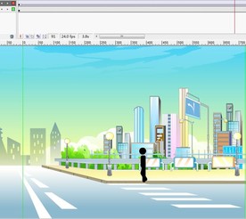 火柴人乱穿行马路9秒