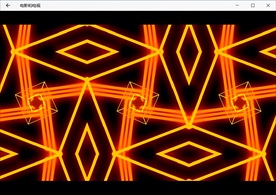 矩形线条结构变换跳动背景视频