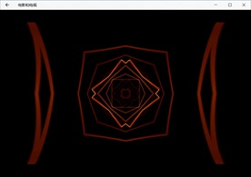 矩形线条结构变换跳动背景视频