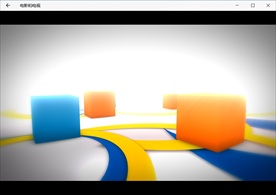 卡通立体方块彩条