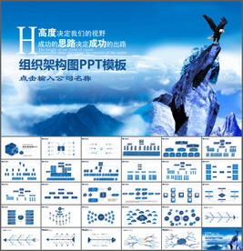 组织架构图PPT模板