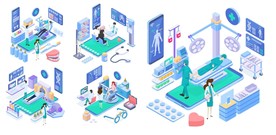 矢量医疗诊断室