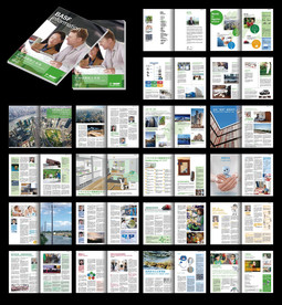 企业期刊公司内刊word模板