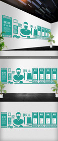 口腔医院文化墙