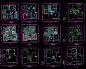 欧式室内设计装修平面图