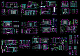 欧式室内设计装修立面图