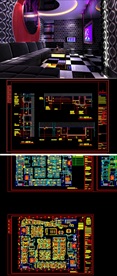 娱乐场所施工图含CAD图