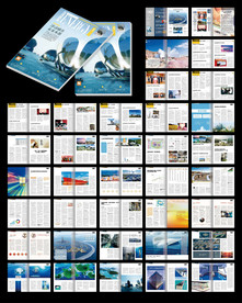 公司期刊word设计排版模板