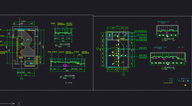 北极光玫瑰小镇公装异形吊顶结构