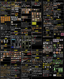 CAD室内立面素材集