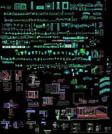 家居园林CAD素材集