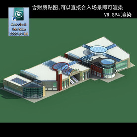 写字商业楼 商业群 现代商业