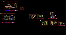 酒店装饰图CAD结构图