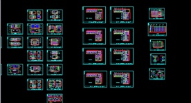 酒店装饰图CAD结构图