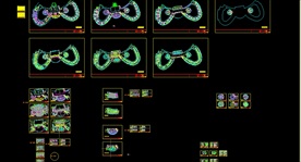酒店装饰图CAD结构图