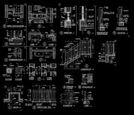建筑大样节点剖面CAD图