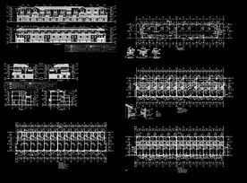 别墅会所建筑设计图纸