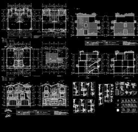 住宅建筑设计图纸