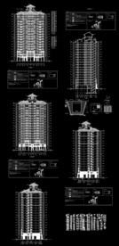 高层住宅建筑图纸